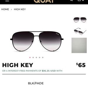 Quay High Key Oversized Aviators